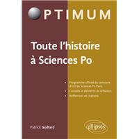 Toute l'histoire à Sciences Po. Programme officiel du concours d'entrée Sciences Po Paris