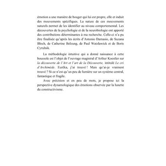 La Boussole de nos émotions