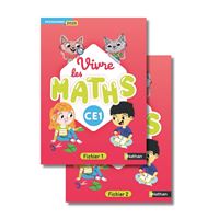 Vivre les maths - CE1 - Fichier de l'élève - Programme 2025