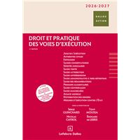 Droit et pratique des voies d'exécution 2026/2027