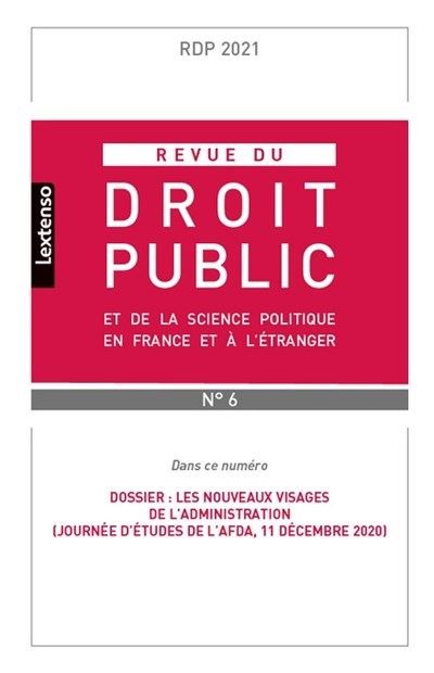 Revue du droit public et de la science politique en France e