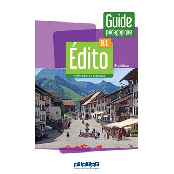 Édito B1 - édition 2022-2024 - Guide pédagogique