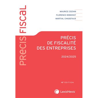 Précis de fiscalité des entreprises 2024-2025 - 1