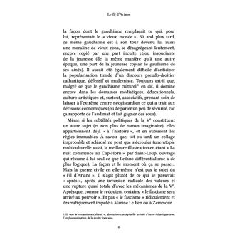 Le fil d'Ariane