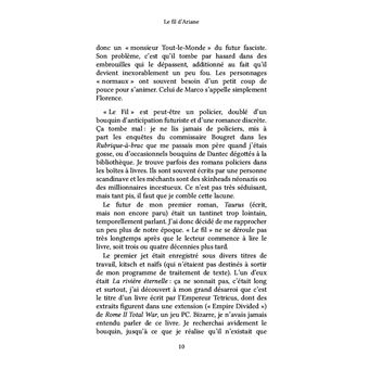 Le fil d'Ariane
