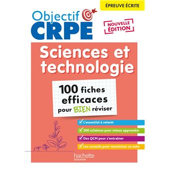 Objectif CRPE 2026 - Sciences et Technologie - 100 fiches pour bien réviser - épreuve écrite M2/L3 - broché - Sébastien Dessaint, Sophie Iseler, Sébastien Turpin - Achat Livre | fnac