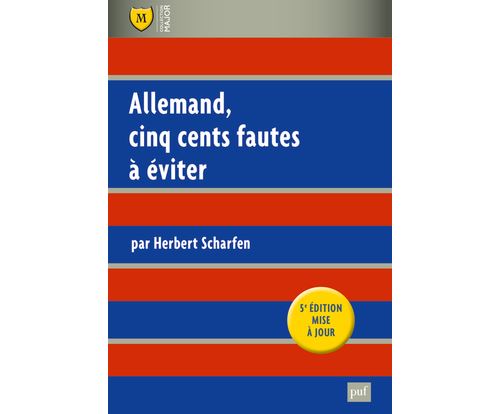 Allemand, cinq cents fautes à éviter