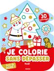 Je colorie sans dépasser - noël - avec du doré !