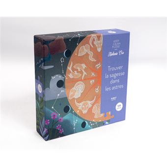 Coffret keep calm & puzzle - Trouver la sagesse dans les astres - 1