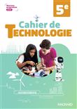 Technologie 5e (2024) - Cahier d'activités