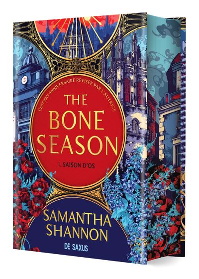 The Bone Season - Tome 01 Saison d'Os (relié collector) Nouvelle édition - Samantha Shannon - De Saxus Eds - relié - Roman adolescent - De Saxus Eds