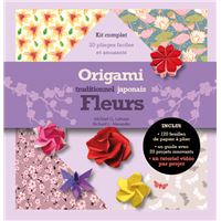 Origami traditionnel japonais - Fleurs