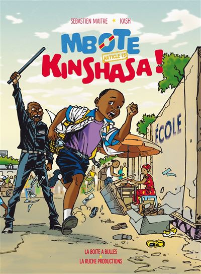 Mbote Kinshasa, article 15 - Sébastien Maître - cartonné