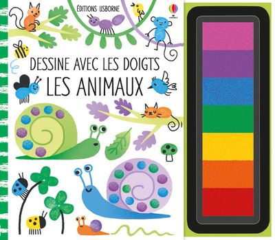 Dessine avec les doigts - Les animaux - Fiona Watt - Usborne
