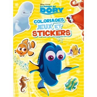 Le Monde de Dory - Le Monde de Dory, COLOS, JEUX ET STICKERS - 1