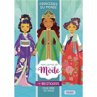 Mon carnet de mode - Princesses du monde - 1