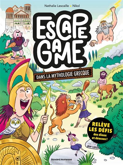 Escape game, Tome 02 Escape game dans la mythologie grecque 