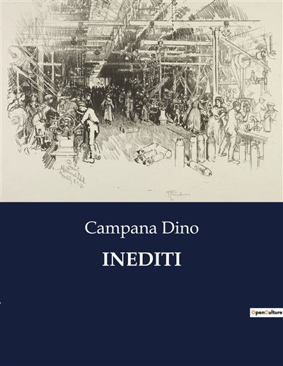 Inediti - Dino Campana - broché