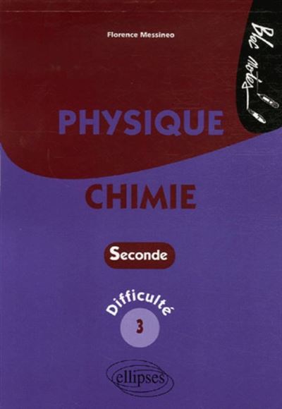 Physique-Chimie - Seconde - Difficulté 3