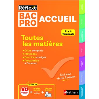 Toutes les matières BAC PRO Accueil - Réflexe N° 18