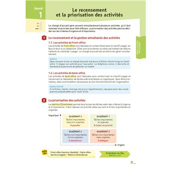 Toutes les matières BAC PRO Accueil - Réflexe N° 18