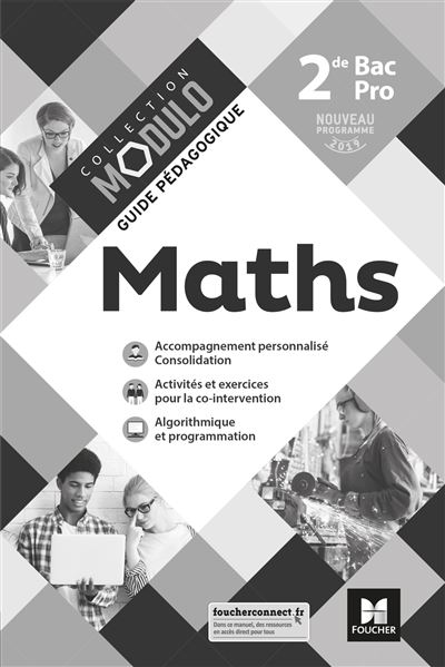 Modulo - MATHEMATIQUES 2de Bac Pro - Éd. 2019 - Corrigé - Denise Laurent - broché