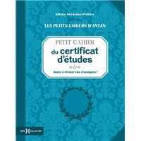 Petit cahier du certificat d'études