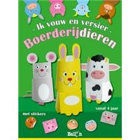Ik vouw en versier: Boerderijdieren