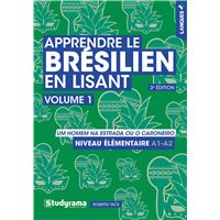 Apprendre le brésilien en lisant (vol. 1) – Niveau élémentaire (A1-A2)