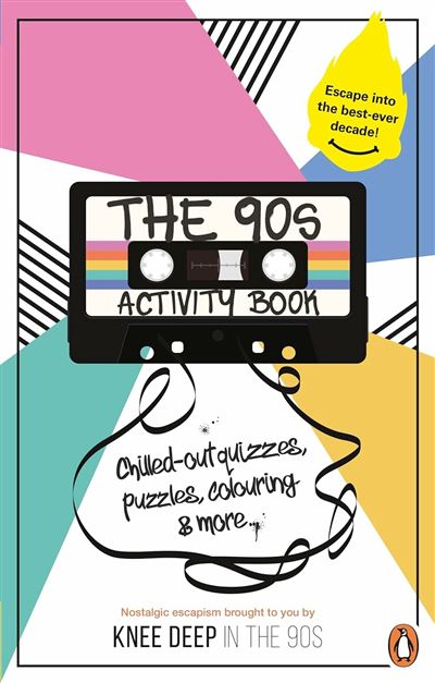 The 90s Activity Book for Adults