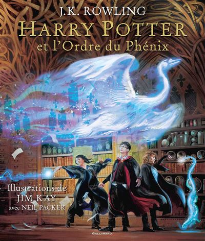 Livre Cadeaux Harry Potter Bijoux Fumseck le Phénix - 5 Pièces sur