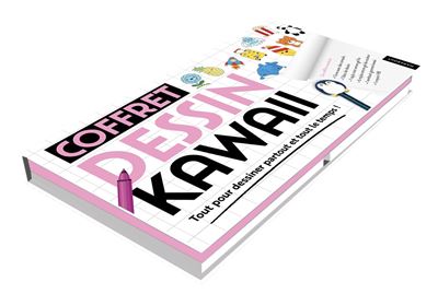 Coffret dessin Kawaii -  Collectif - Coffret
