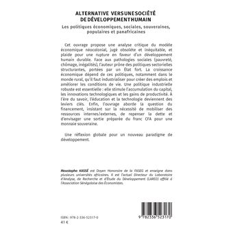 Alternative vers une société de développement humain