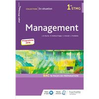 En situation Management 1re STMG - Livre élève - Éd. 2019