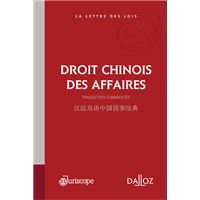 Droit chinois des affaires
