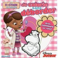 Docteur La Peluche Je colorie sans déborder (Careaux vichy)