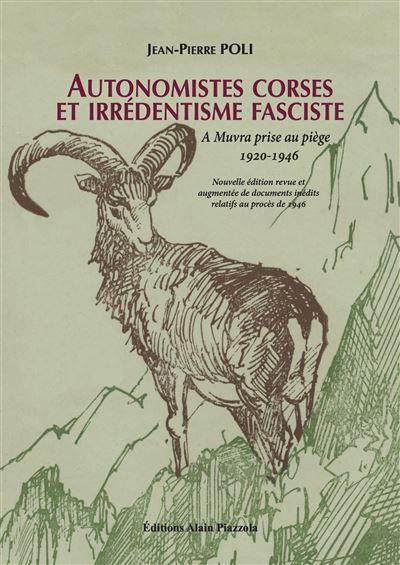 Autonomistes corses et irrédentisme fasciste - Jean-Pierre Poli - broché