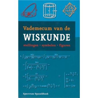 Wiskunde Handbook.pdf Prisma-boeken - Vademecum van de wiskunde - Otto Teller - broché ...