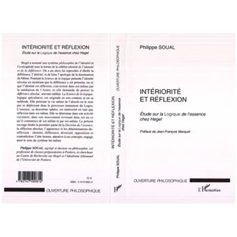 Intériorité et réflexion - 1
