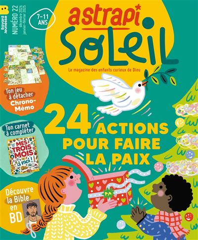 Astrapi Soleil - décembre 2024 N° 22 - Collectif - Bayard Presse - broché - Revue - Bayard Presse