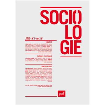 Sociologie 2025-1 - 1