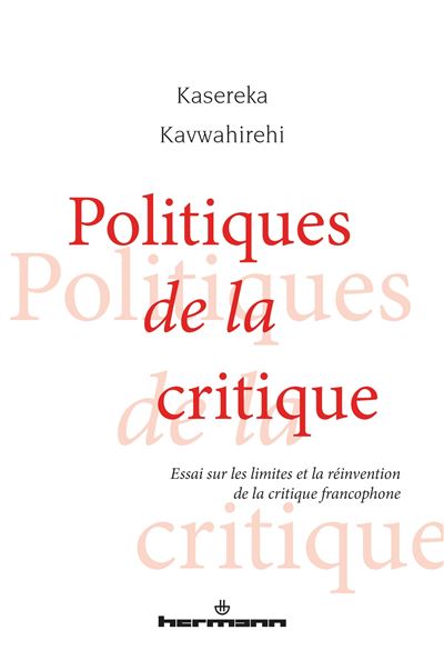 Politiques de la critique
