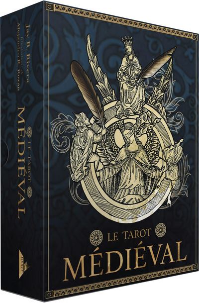 Le Tarot médiéval 80 cartes - Jay R. Rivera - Dervy-Livres - Boîte ou accessoire - Jeux livres objets