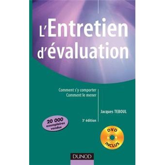 L'entretien d'évaluation - 3ème édition - Comment s'y comporter, comment le mener avec DVD - 1