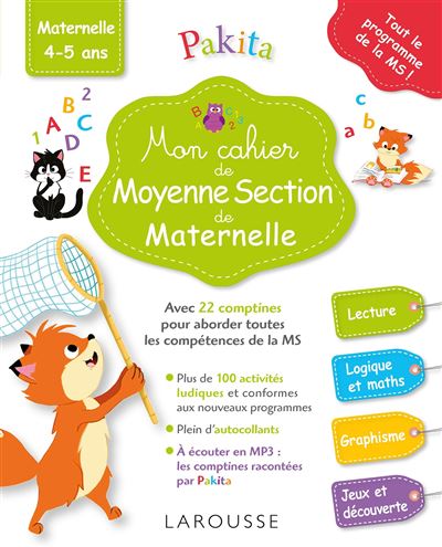 Mon grand cahier de Moyenne section