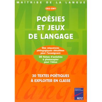 Poésies et jeux de langage CE2 CM1