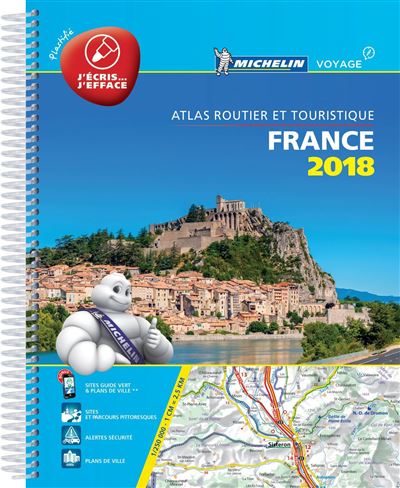 Atlas routier et touristique Michelin – la France en van & camping-car