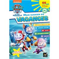 Cahier de vacances 2026 - Pat'Patrouille - GS vers le CP 5/6 ans
