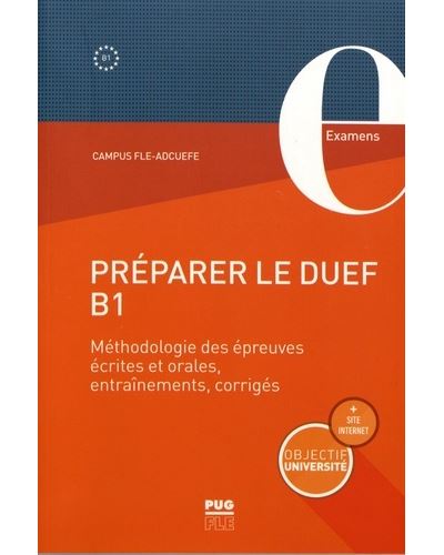 Préparer le DUEF B1 - CAMPUS FLE ADECUEFE - broché
