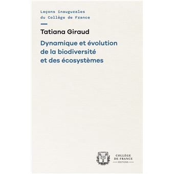 Dynamique et evolution de la biodiversite et des ecosystemes - 1